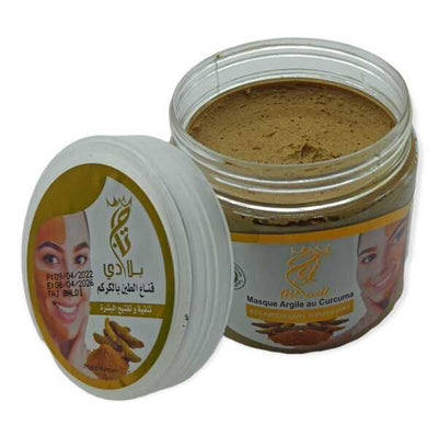 Mascarilla de arcilla de cúrcuma