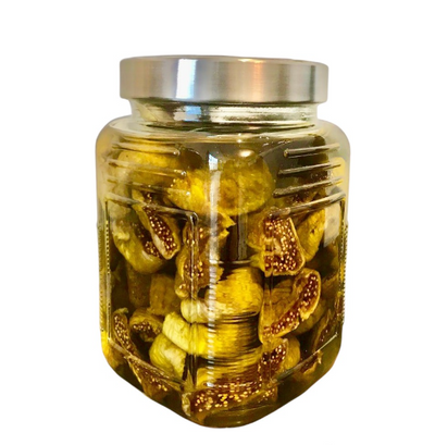 Higos secos con aceite de oliva natural