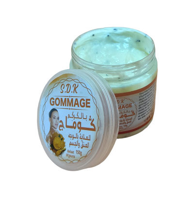 Exfoliante de cúrcuma