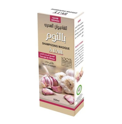 Champú mágico con ajo