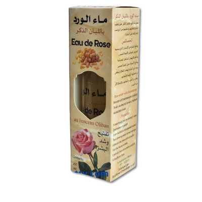 Agua de rosas con azafrán