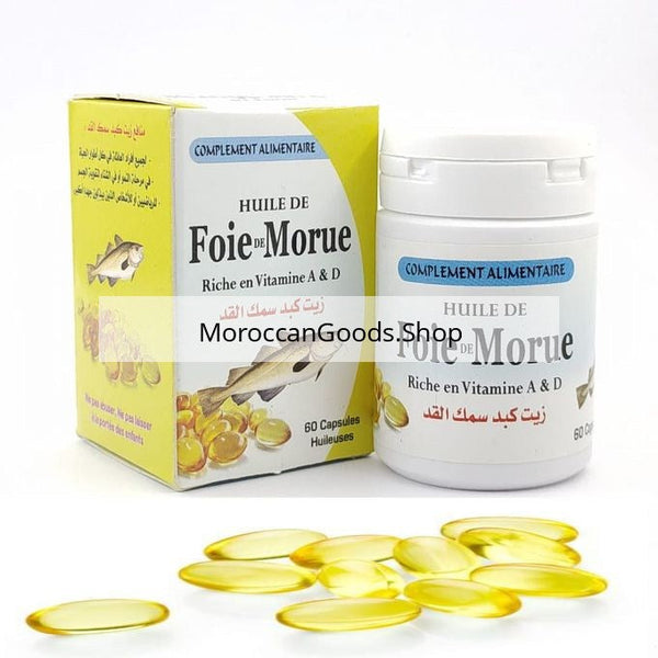 Cod liver oil 60 capsules