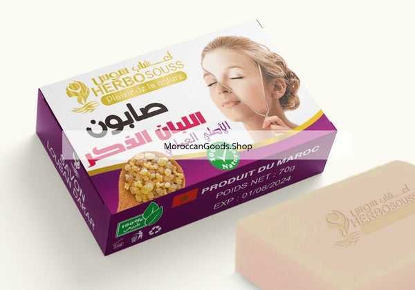 Frankincense soap for the face