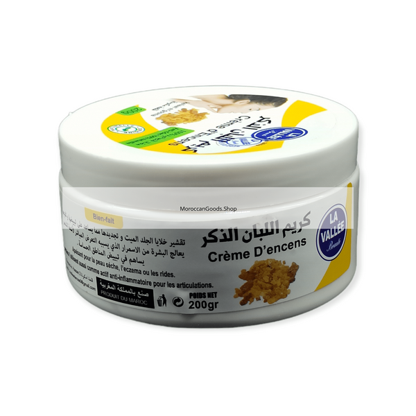 Frankincense cream for the skin